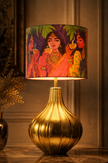 Gulaabi Sip  Table Lamp