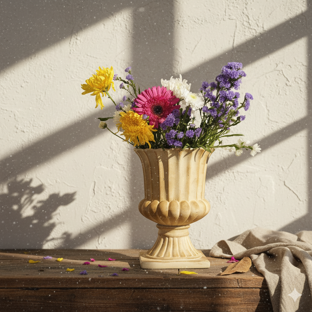 Novara- Vintage vase designed to bring timeless charm and warm elegance to your space