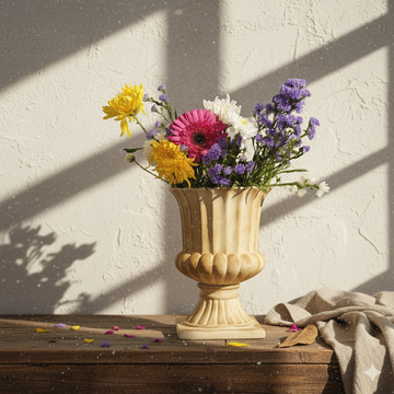 Novara- Vintage vase designed to bring timeless charm and warm elegance to your space