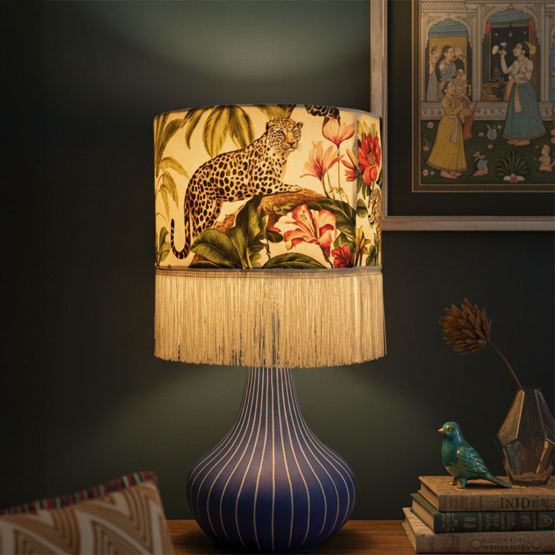 The Jungle Muse — a statement lamp