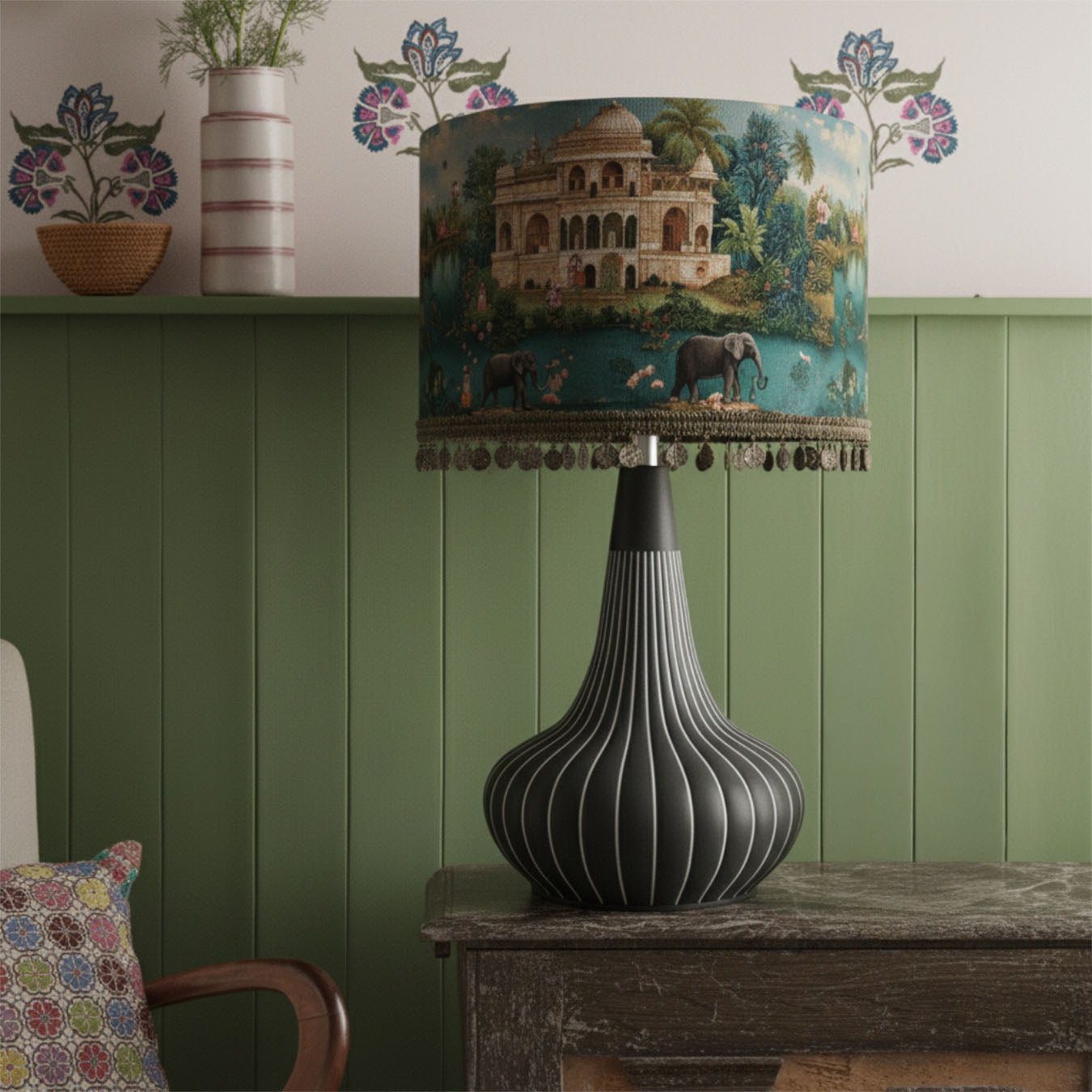 Hawa Mahal Nights — a lamp that feels straight out of a Mughal dreamscape.