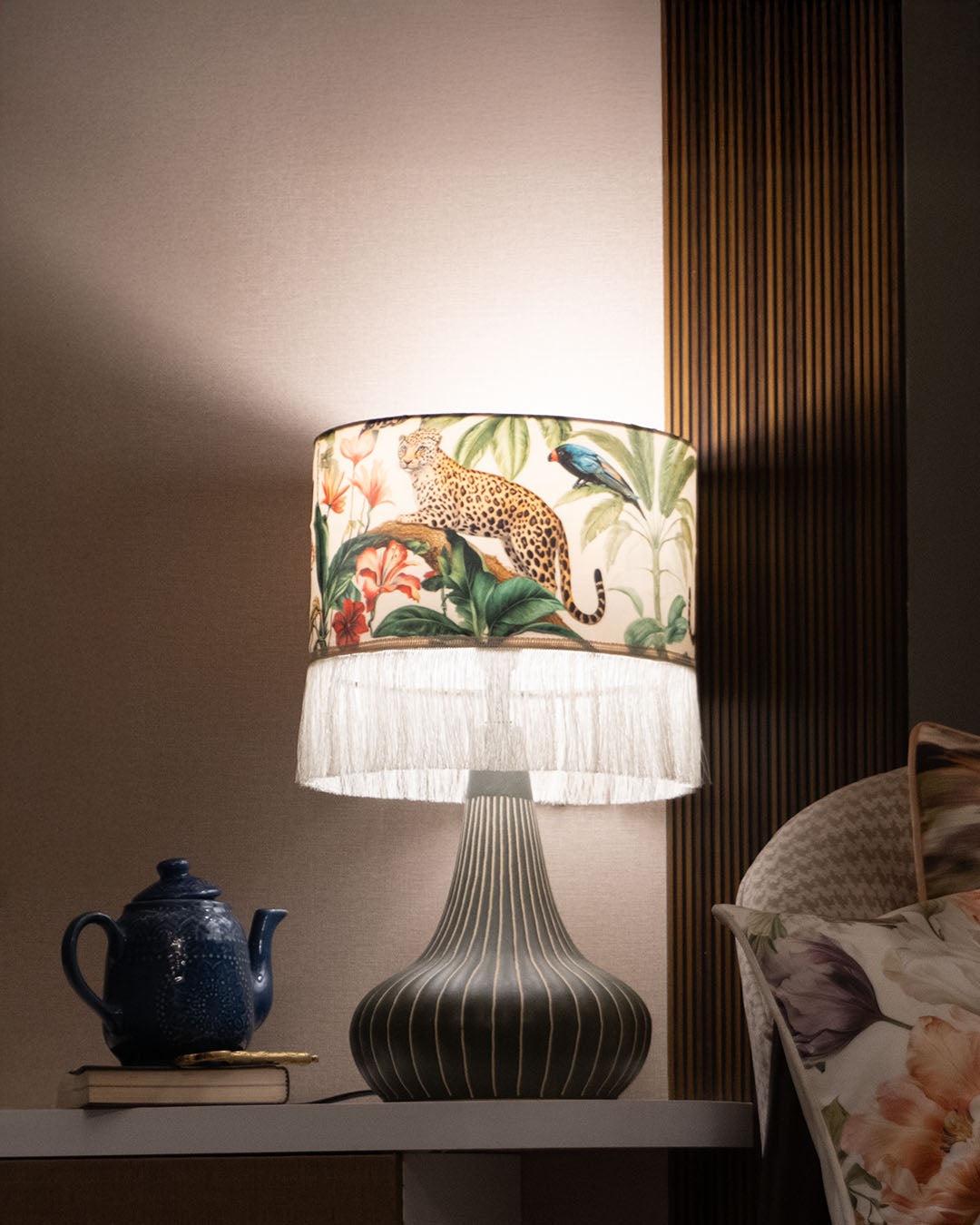 The Jungle Muse — a statement lamp