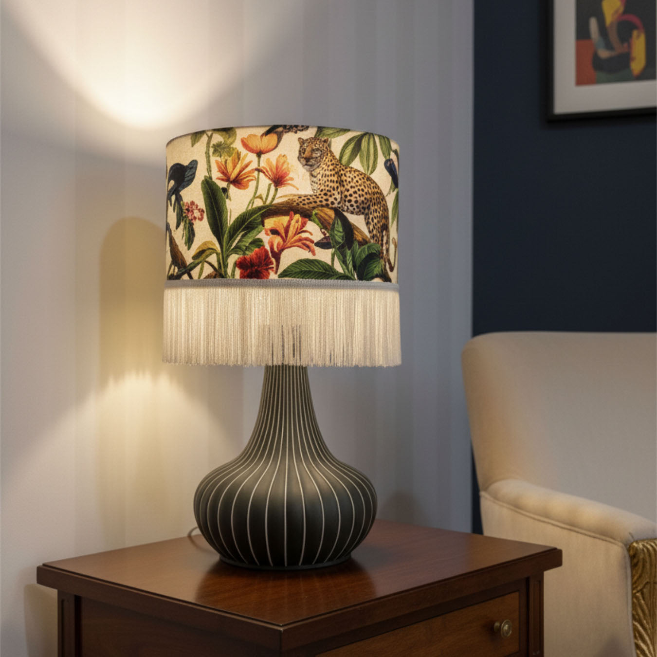 The Jungle Muse — a statement lamp