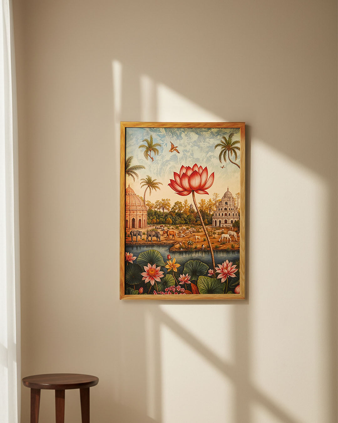 Echoes of India-Heritage Canvas Wall Art