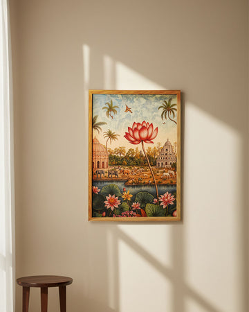 Echoes of India-Heritage Canvas Wall Art