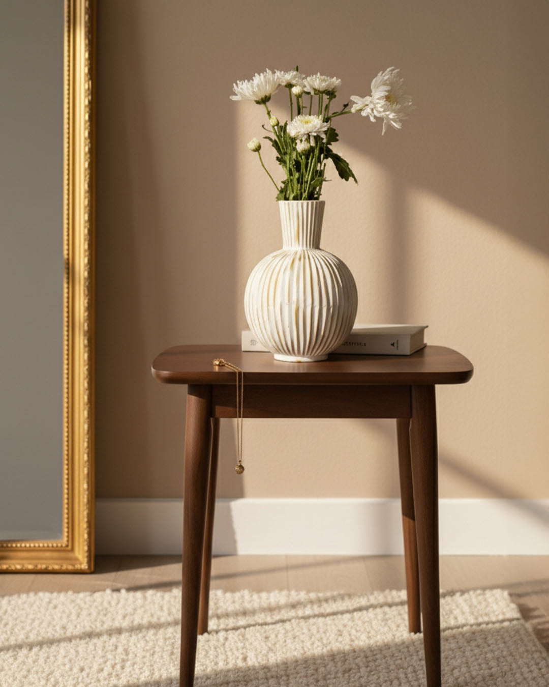 Muse - Luxury white ceramic vase crafted for a modern, sophisticated home décor statement.