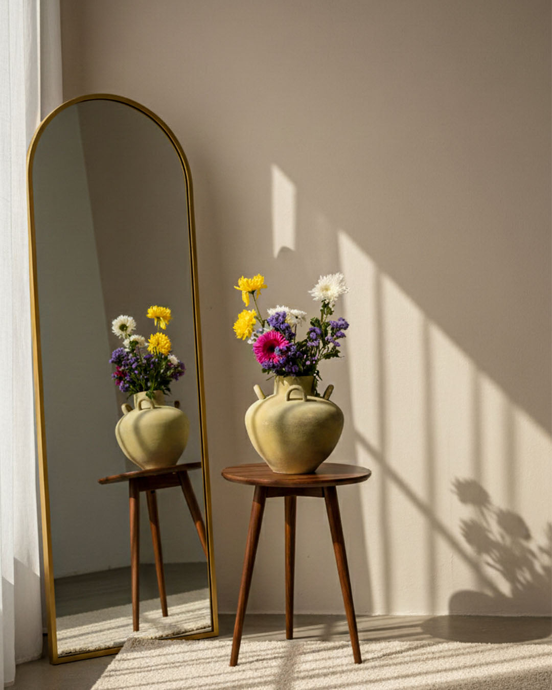 Orbis- Huge ceramic vase built to make a bold, luxurious statement in any space.