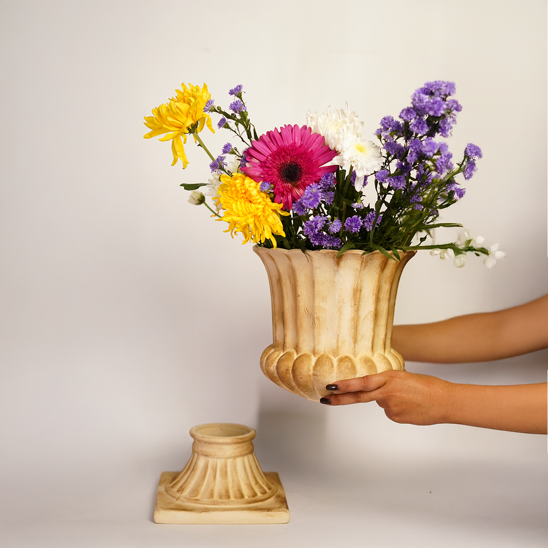 Novara- Vintage vase designed to bring timeless charm and warm elegance to your space