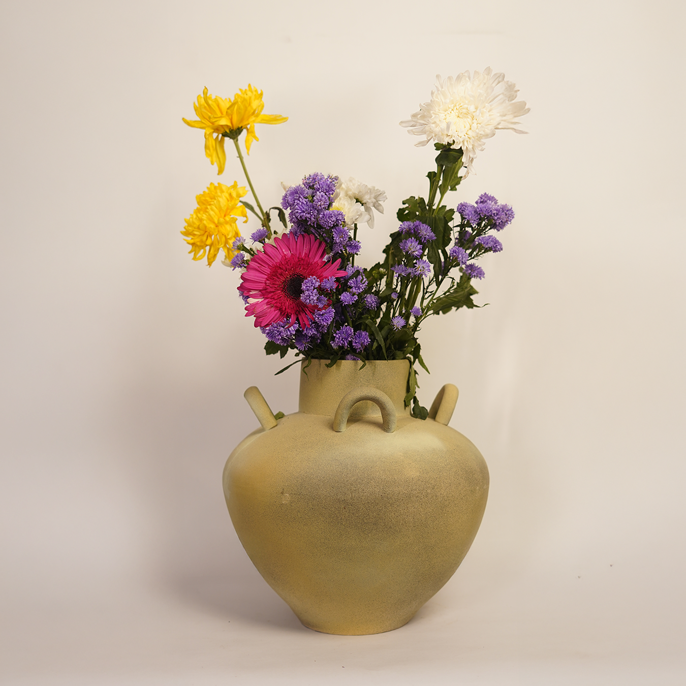 Orbis- Huge ceramic vase built to make a bold, luxurious statement in any space.