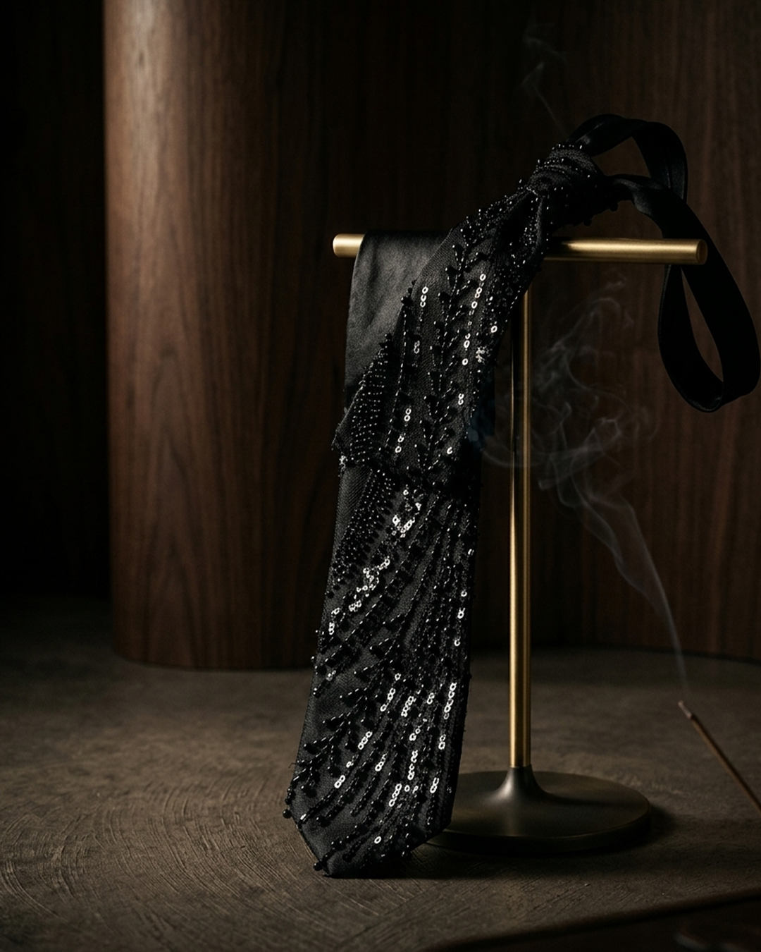 The Royal Sin - Hand-Embroidered Luxury Tie